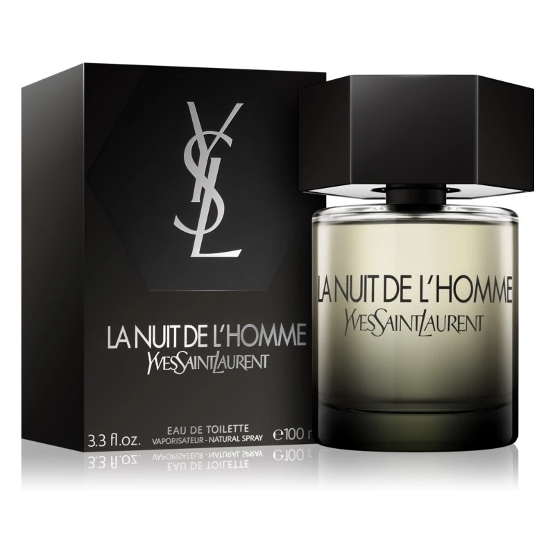 Yves Saint Laurent La Nuit De L'Homme EDT 100ml, Тоалетна вода за Мъже